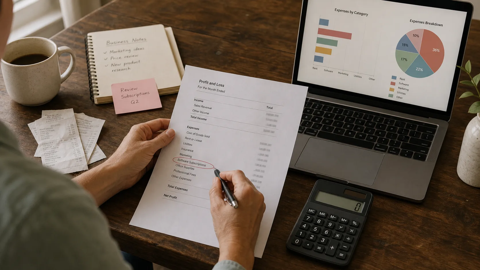 How to Review Your Business Expenses Each Month (Without Spending Hours)
